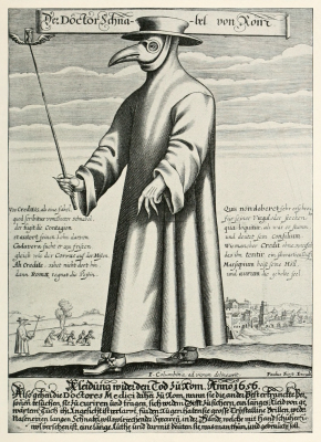 Chic et décontractée, la tenue Plague Doctor saura vous placer dans la tendance du moment.