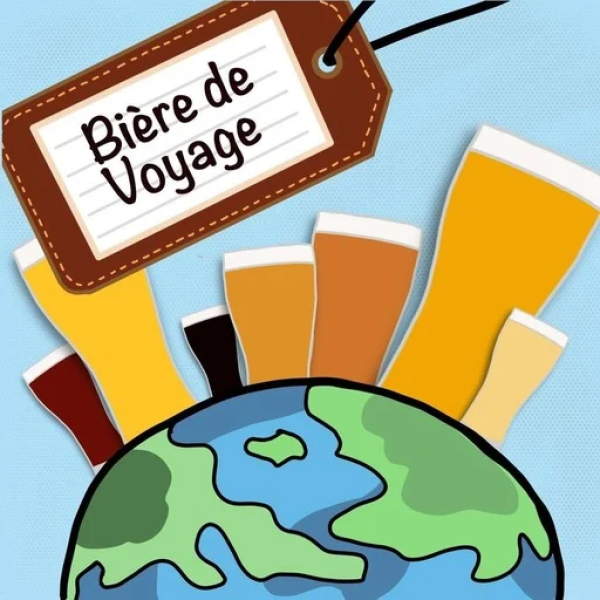 Pochette du podcast Bière de voyage